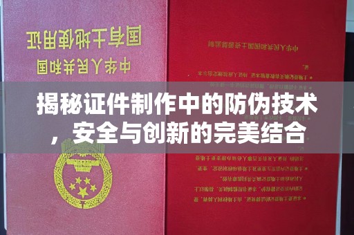 嵩县揭秘证件制作中的防伪技术，安全与创新的完美结合