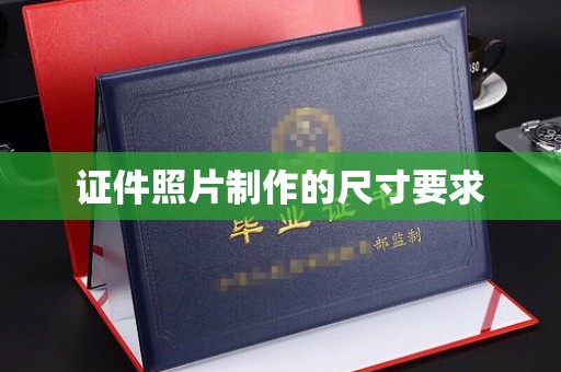 嵩县证件照片制作的尺寸要求