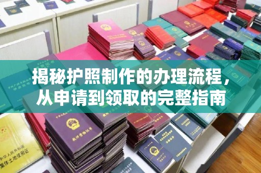 嵩县揭秘护照制作的办理流程，从申请到领取的完整指南
