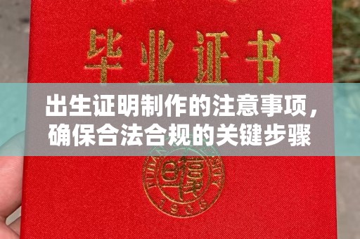 嵩县出生证明制作的注意事项，确保合法合规的关键步骤