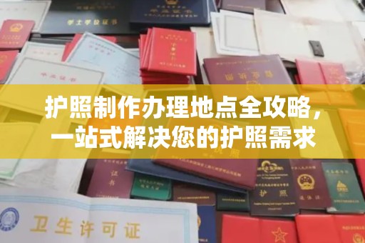 嵩县护照制作办理地点全攻略，一站式解决您的护照需求