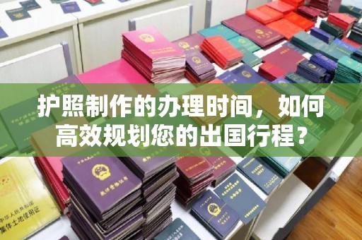 嵩县护照制作的办理时间，如何高效规划您的出国行程？